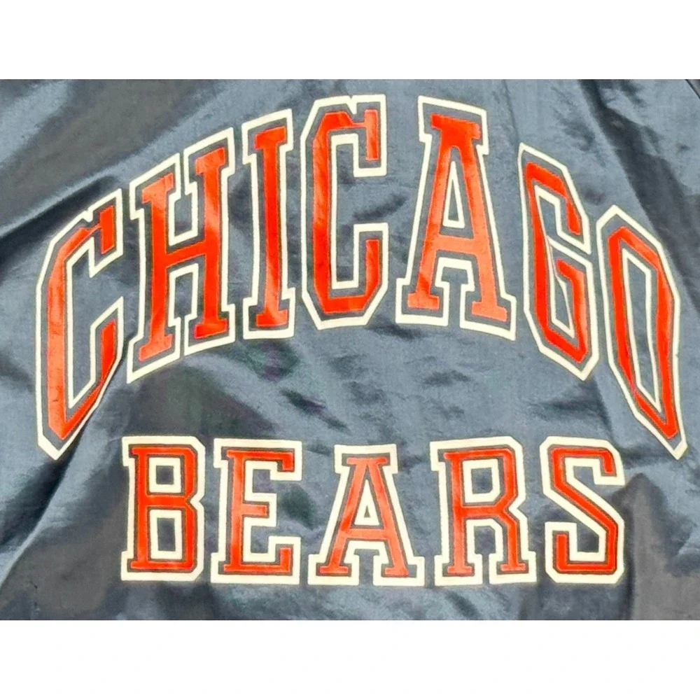 Chalk Line NFL Vintage Chicago Bears Snap Button Toddler Bomber Jacket Size‎ 6/8